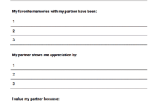 My Partner s Qualities Worksheet Therapist Aid