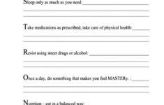 My Plan For Staying Out Of Emotion Mind DBT SKILLS APPLICATION SELF