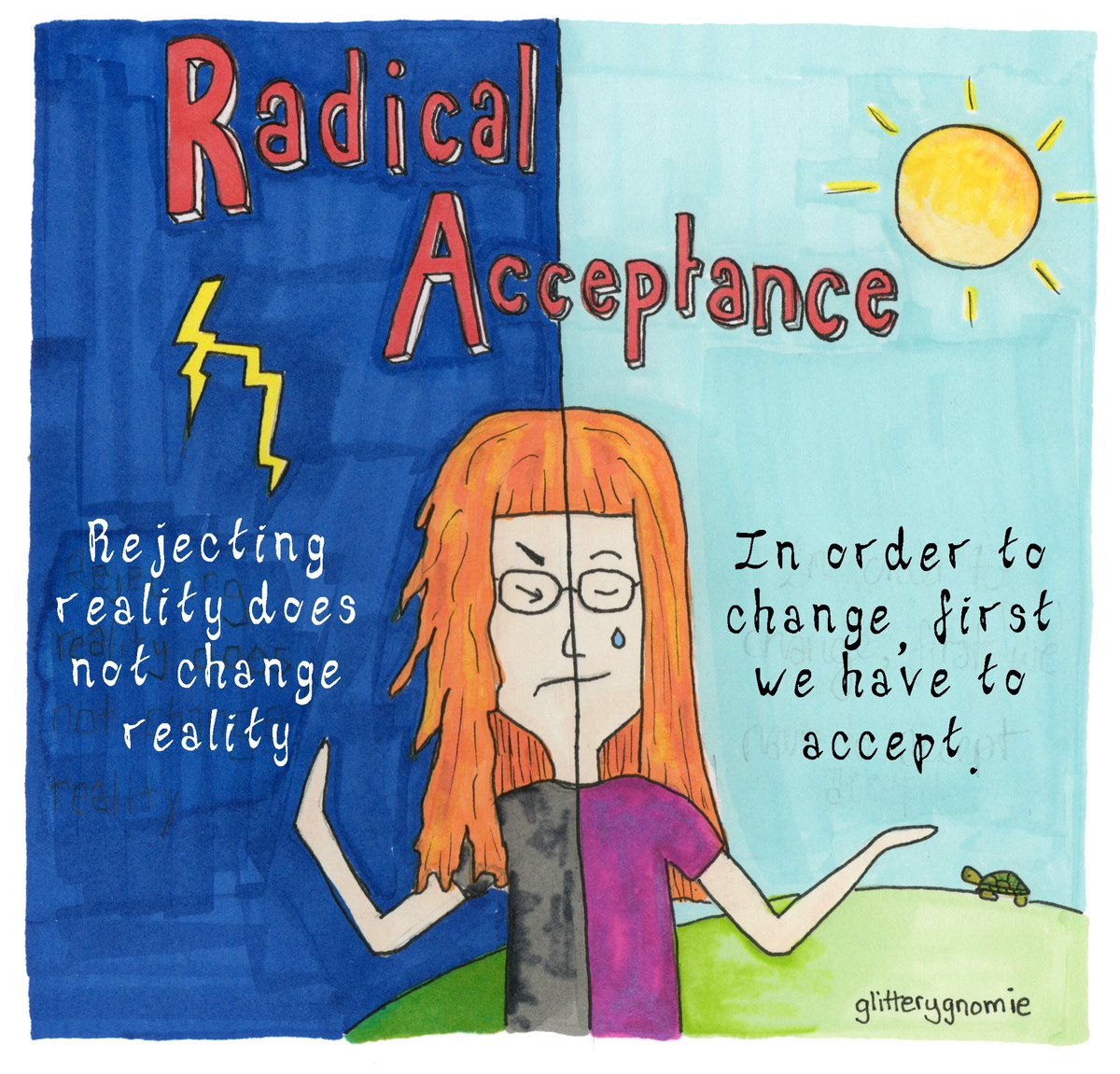 Naomi Moorhouse On Twitter Radical Acceptance Sometimes The Path Out 