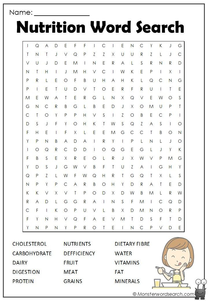 Nutrition Word Search Nutrition Nutrition Recipes Studying Food