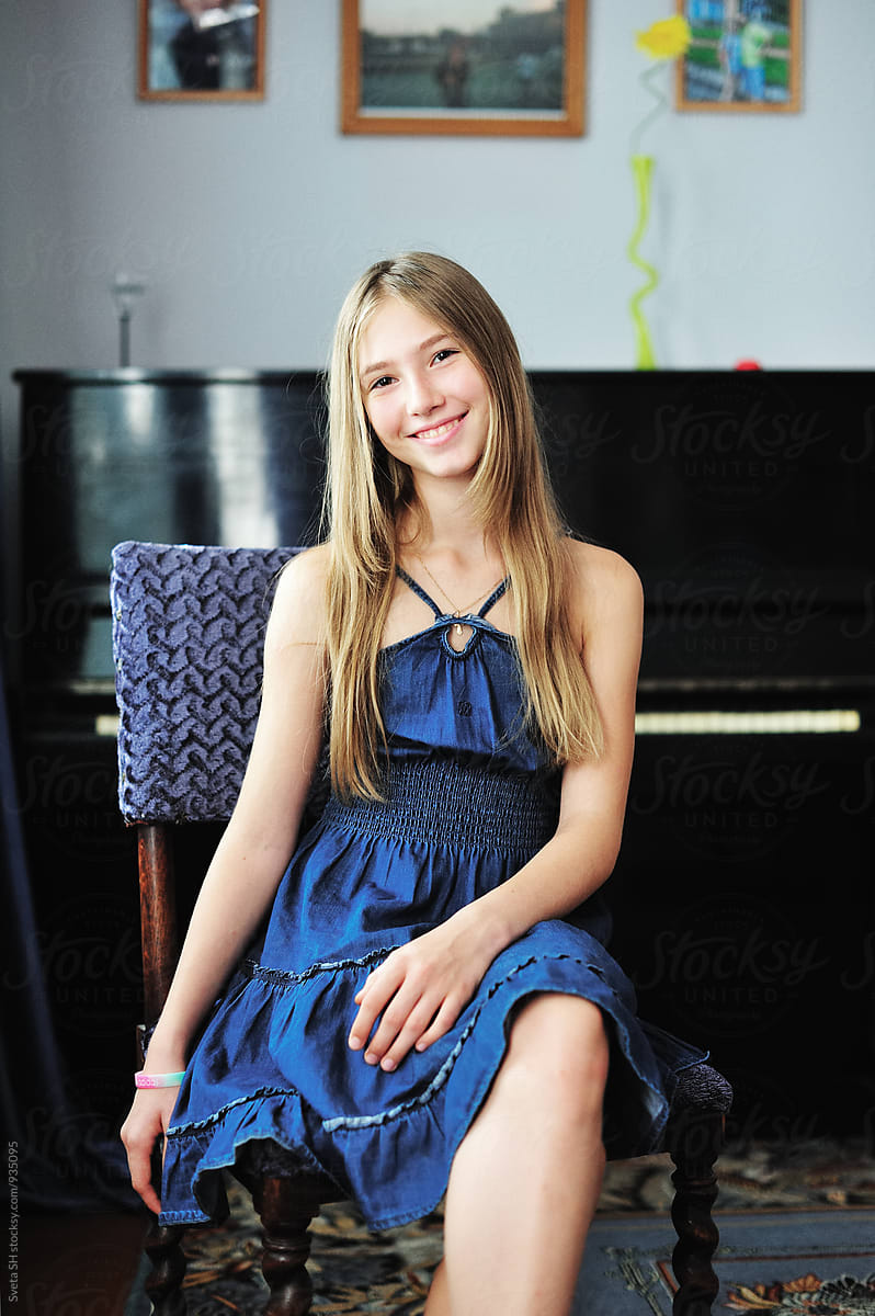 Portrait Of Teen Girl By Sveta SH Portrait Young Girl Stocksy United