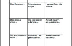 Positive Self Talk Journal Free Printable Moments A Day Self Esteem