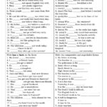 Printable Worksheets Of English Grammar Letter Worksheets