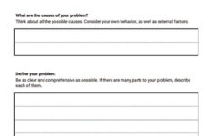 Problem Solving Packet Worksheet Therapist Aid Problem Solving