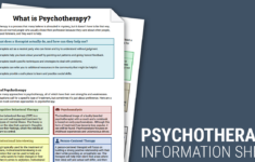 Psychotherapy Info Sheet Worksheet Therapist Aid