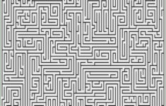 Punch In How Big You Want It And It Generates A Maze That You Can Print