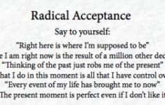 Radical Acceptance