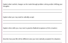 Radical Acceptance Template Radical Acceptance Radical Acceptance