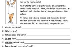 Reading Comprehension Worksheets Best Coloring Pages For Kids