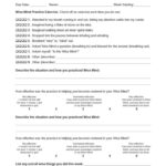 Ruby Reed Dialectical Behavior Therapy Dbt Skills Worksheets