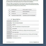 Self Care Assessment Worksheet Therapist Aid Self Care Worksheets