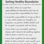 Self Talk Healthy Boundaries No Guilt Setting Boundaries Without Guilt