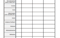 Substance Use Assessment Worksheet Therapist Aid