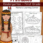 Thanksgiving Worksheet Packet For Kindergarten And First Grade Mamas