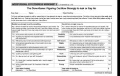 The Worksheet For The Original Dime Game