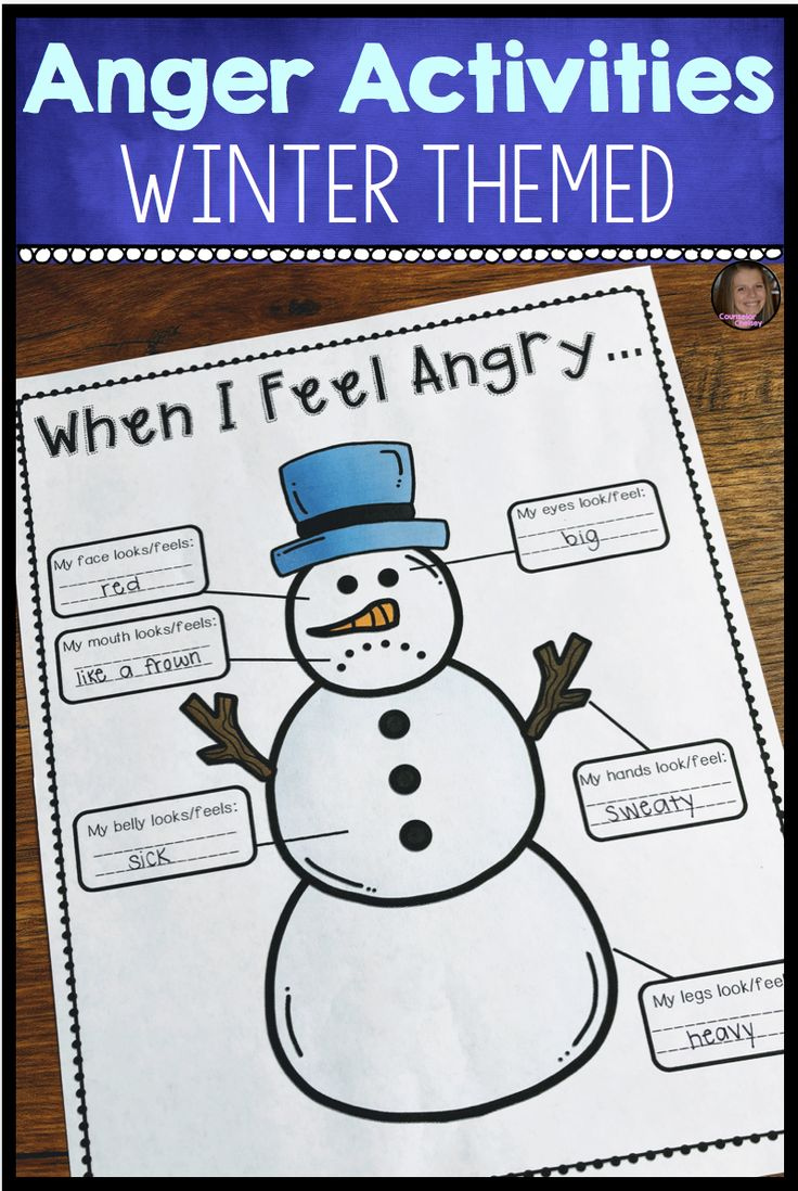 These Winter Themed Anger Management Activities For Kids Will Help Your 