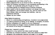 Validation Handout In 2021 Dialectical Behavior Therapy Clinical