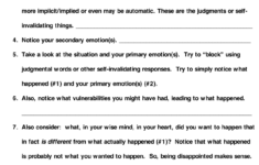 Validation Worksheet Group Or Individual DBT Therapy Worksheets