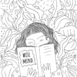 Wise Mind Coloring Sheet DBT Etsy In 2021 Wise Mind Coloring Pages