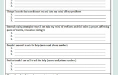 Worksheet Seeking Safety Worksheets Safety Plan Worksheet Db excel