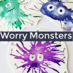 Worry Group Activity Deep Breathing To Make Worry Monsters Art